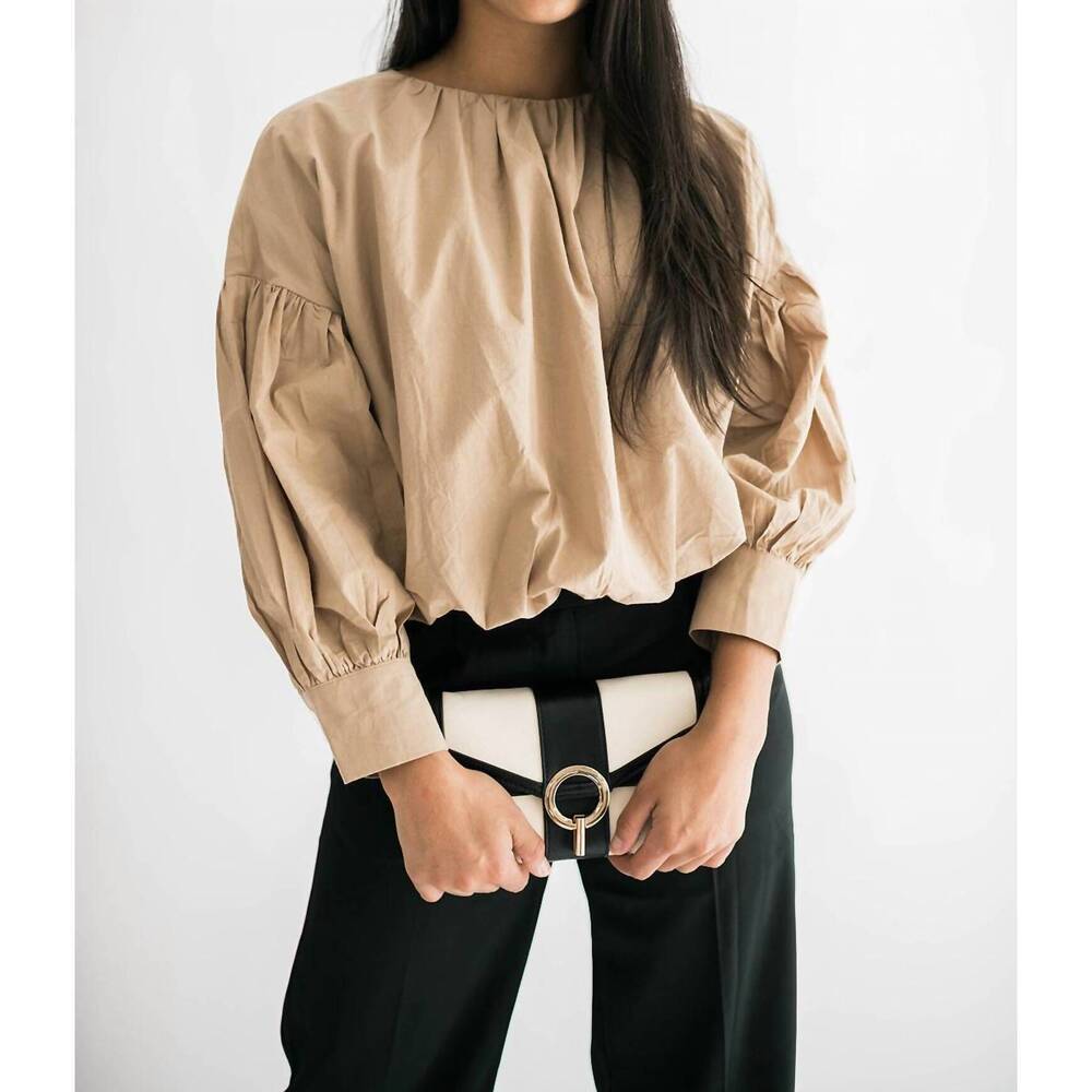 NEW FALCON PARK ava top in mocha